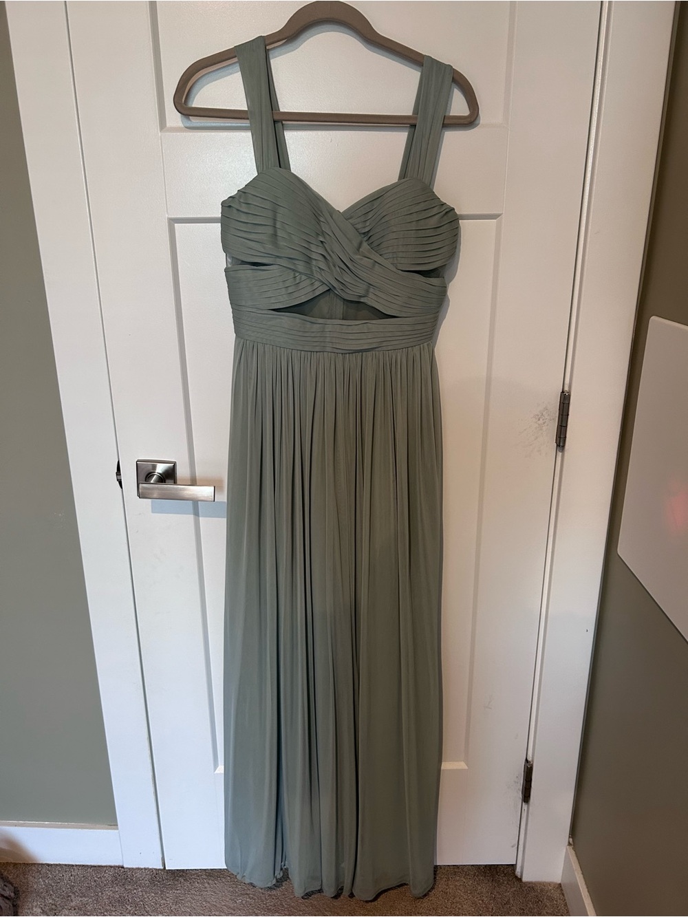 Birdy Grey Sage Pleated Dress